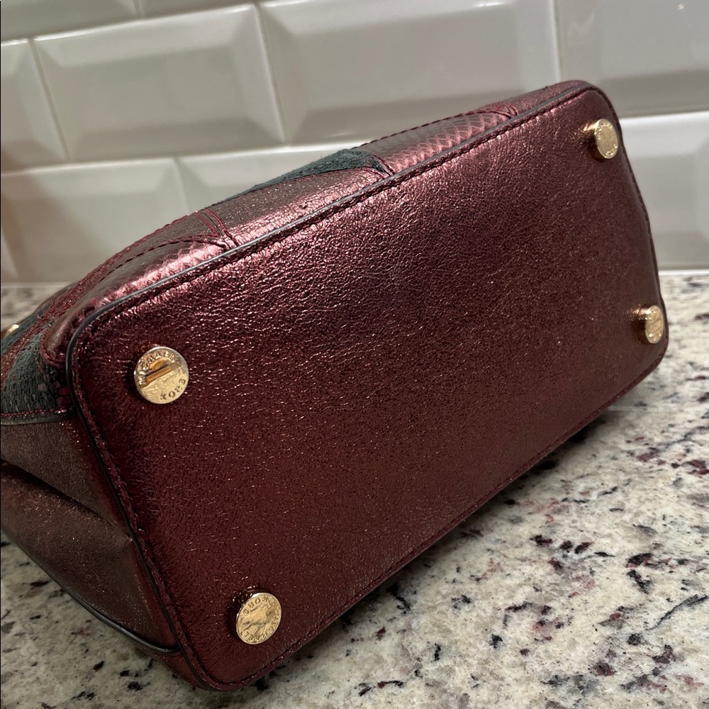 Michael Kors Adele Patchwork Crossbody Bag Euc - image 7